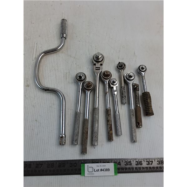 Ratchet/Speed Wrench Set - No Sockets