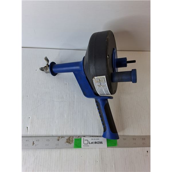 Cobra 1/4 Inch 25 Ft. Pistol Grip Drum Auger