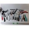 Image 1 : Kitchen Utensils- Whisks, Potato Masher, Tongs, Misc.