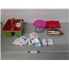 Image 1 : Slime, Math Flash Cards, Pencil Crayons, Misc. Cannot Ship