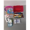 Image 2 : Slime, Math Flash Cards, Pencil Crayons, Misc. Cannot Ship