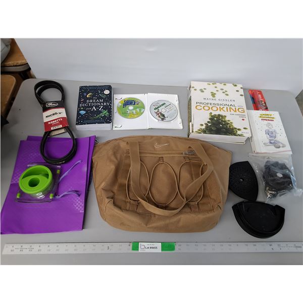 Nike Bag- Cannot Authenticate, Micro V Serpentine Belt, Dream Dictionary, Misc.