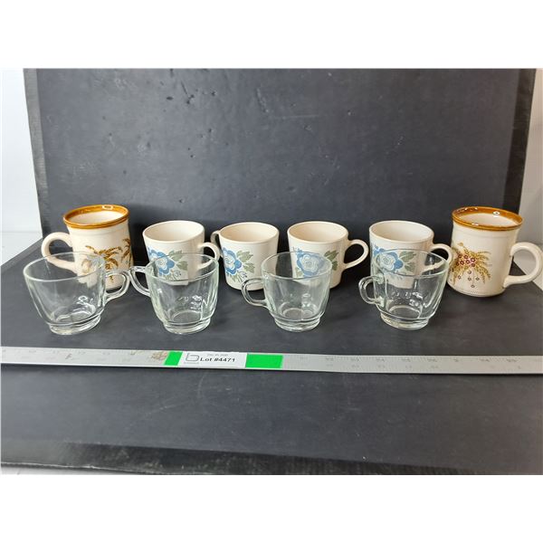 (24) Glass & Ceramic Mugs