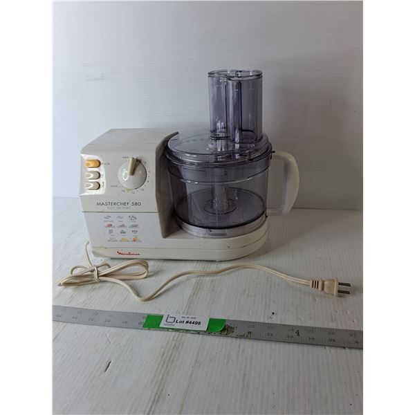 Moulinex Masterchef 580 Food Processor- Powers On