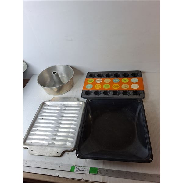 Bundt Cake Pan, Mini Muffin Tin, Misc.