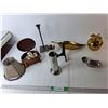 Image 1 : Brass Catchall, Decorative Shells, Misc.