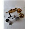 Image 2 : Brass Catchall, Decorative Shells, Misc.
