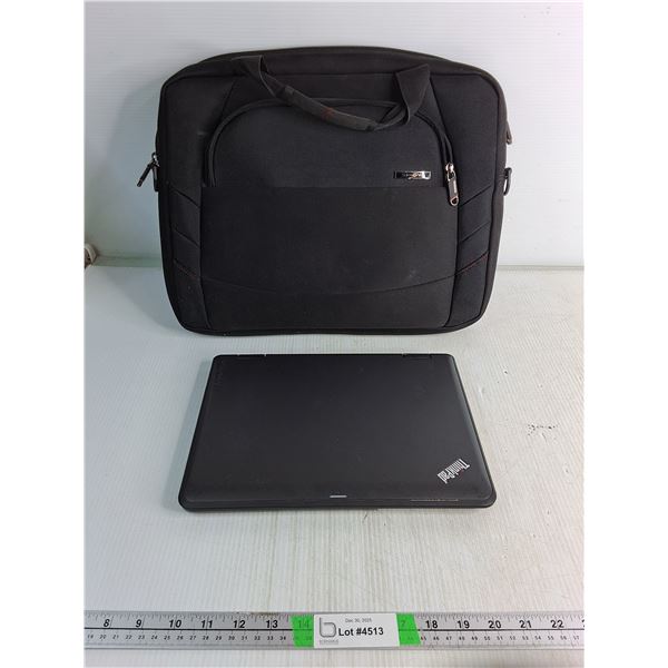 Lenovo Think Pad- Not Tested & Samonite Laptop Case