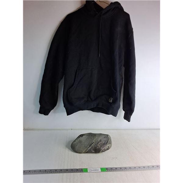 Dakota Large Mens Hoodie & Smooth Rock