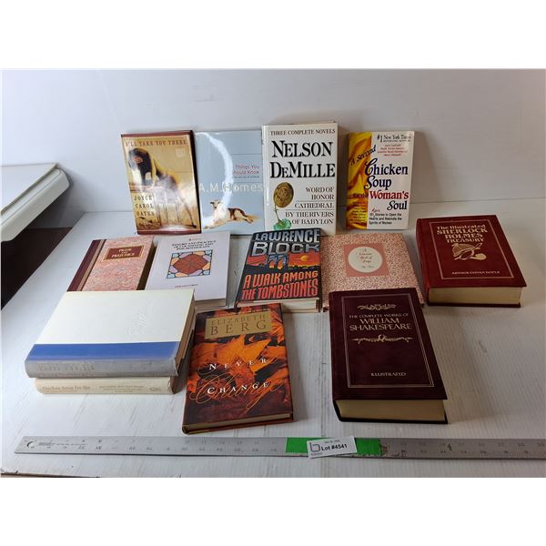 (13) Books- William Shakespeare, Sherlock Holmes, Pride and Prejudice, Misc.