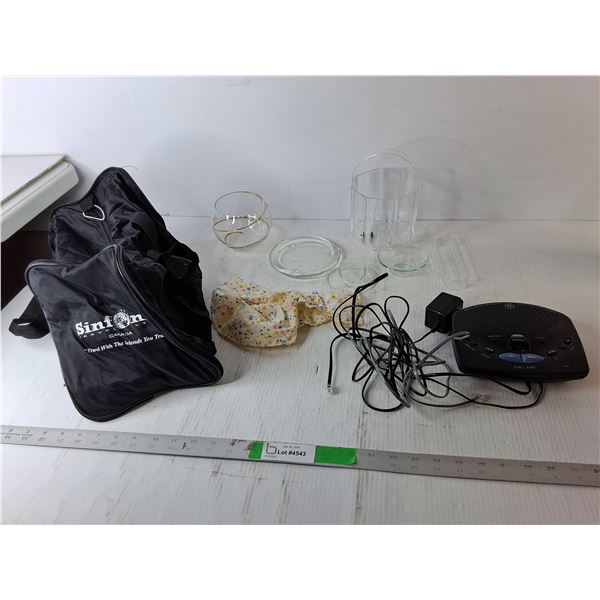 Duffel Bag, Digital Messaging System- Powers On, Misc.