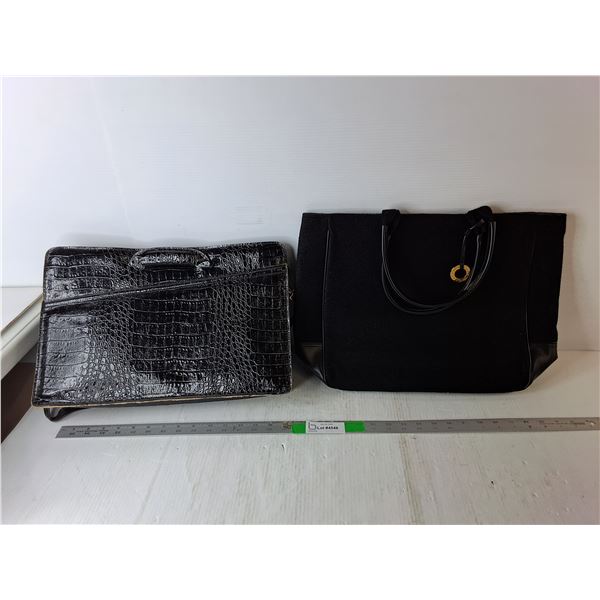 (2) Bags- Unbranded Leather Style & Givenchy- Cannot Authenticate