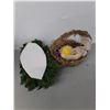 Image 2 : Easter Basket & Christmas Wreath