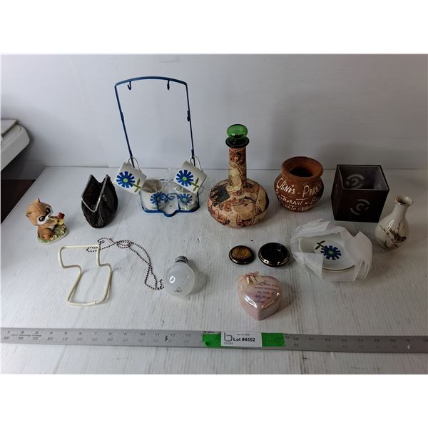 Mug Tree, Decanter, Candleholder, Misc.