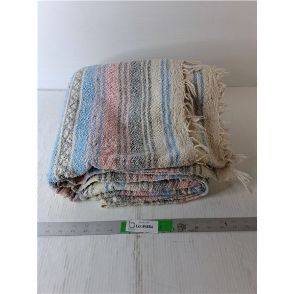 Wool Blend Throw Blanket