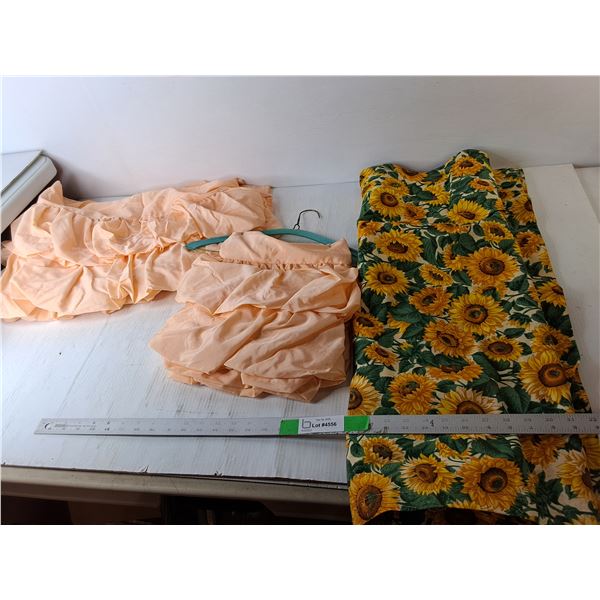 (3) Valances Up to 31" x 100"