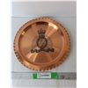 Image 1 : Decorative RCMP Copper Plate 11.75"