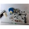 Image 1 : Tree Ornaments, Clothes Hanger, Castor Wheels, Misc.
