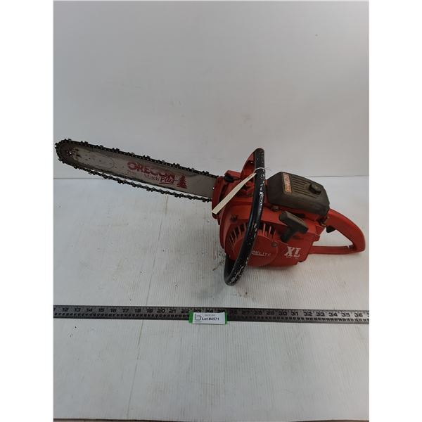 Homelite XL 16" Gas-Powered Chainsaw - Untested, As is - Pickup Only