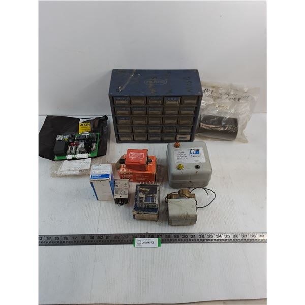 Timer Relays, Circuit Board, Pump Motor H2O Detector, Motortrol Valve, ATV Air Filter, Parts Bin