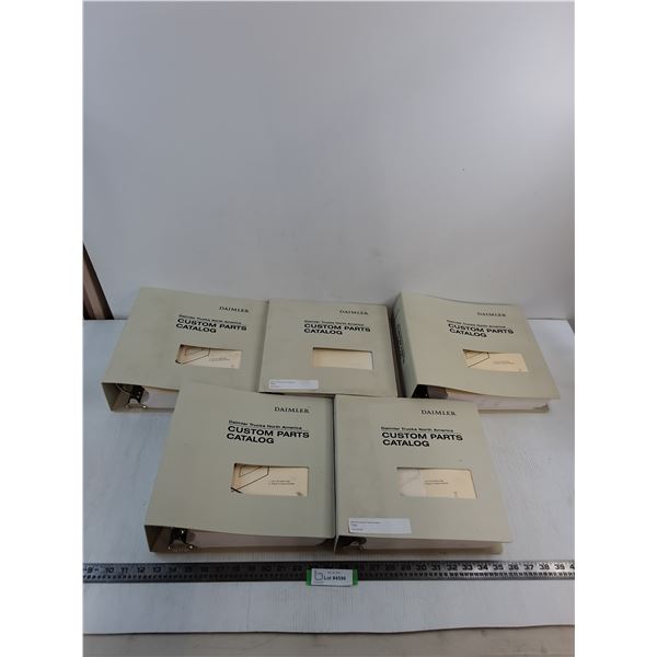 (5) Daimler Custom Truck Parts Catalogs - Pickup Preferred