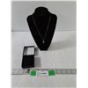 Image 1 : ^ Womens Sterling Silver Necklace, Marked 925 w/ Box, Cannot Guarantee Authenticity