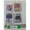 Image 1 : (4) Autographed NHL Cards,  Roberto Luongo, Martin Haven't, Misc, Cannot Guarantee Authenticity