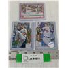 Image 1 : (3) Christmas MLB Cards, Dustin May, Josh Bell, Misc, Cannot Guarantee Authenticity
