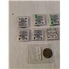 Image 5 : (9) NHL/ MLB Collector Trading Coins, Jack Hughes, Sidney Crosby, Misc, Cannot Guarantee Authenticit