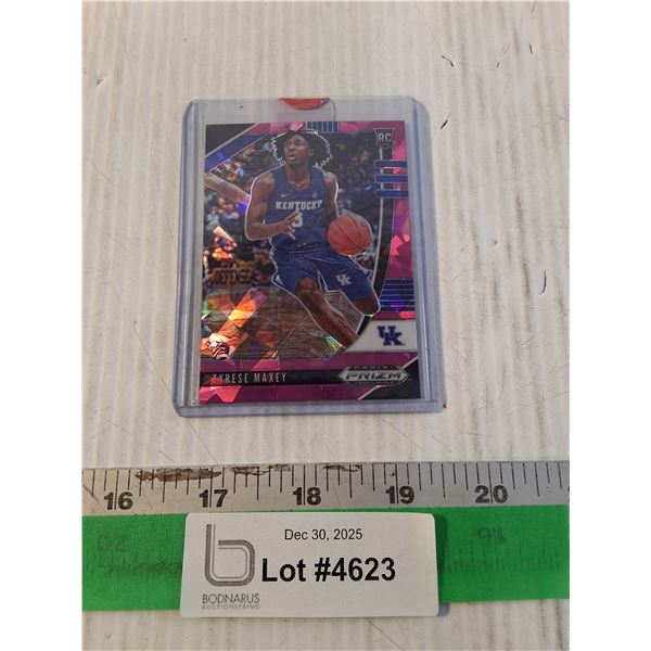Tyrese Maxey Panini Prism Draft Picks Basketball Card, Cannot Guarantee Authenticity