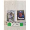 Image 1 : (2) Autographed MLB Cards, Moises Alou, Travis Demeritte, Cannot Guarantee Authenticity