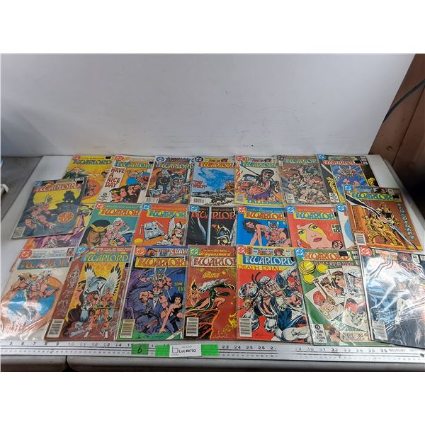 (25) DC The Warlord Comics
