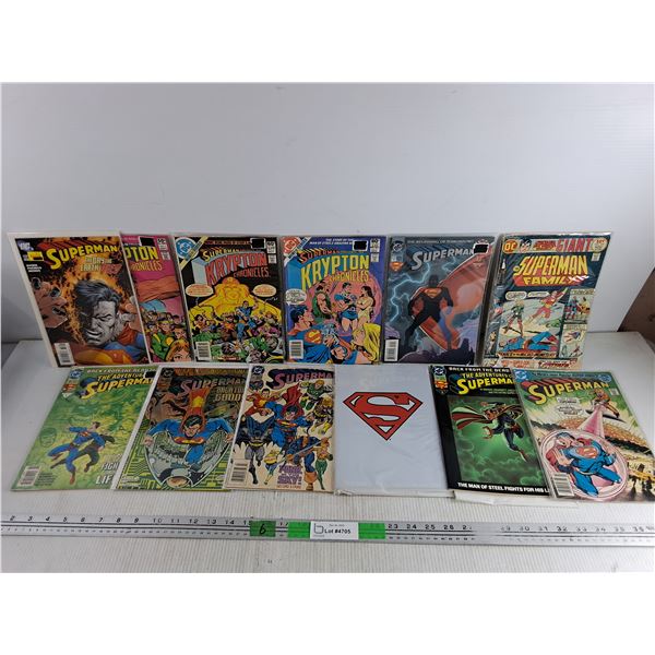 (12) DC Superman Comics