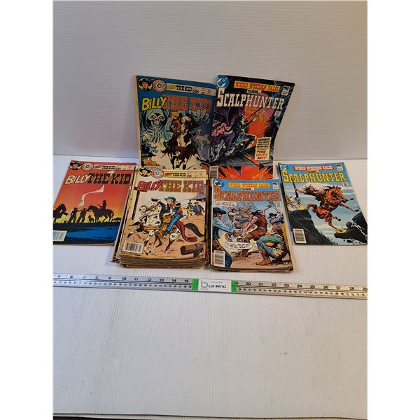 (16) Billy the Kid and (7) Scalphunter Comic Books