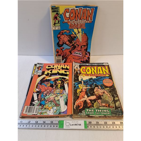 (15) Conan the Barbarian Comic Books