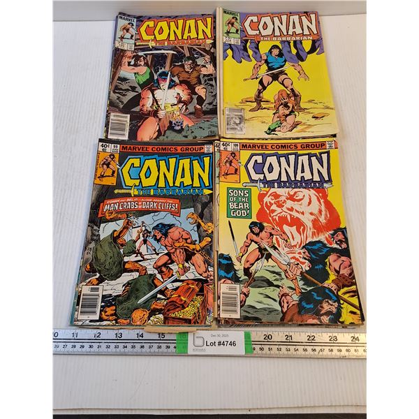 (16) Conan the Barbarian Comic Books
