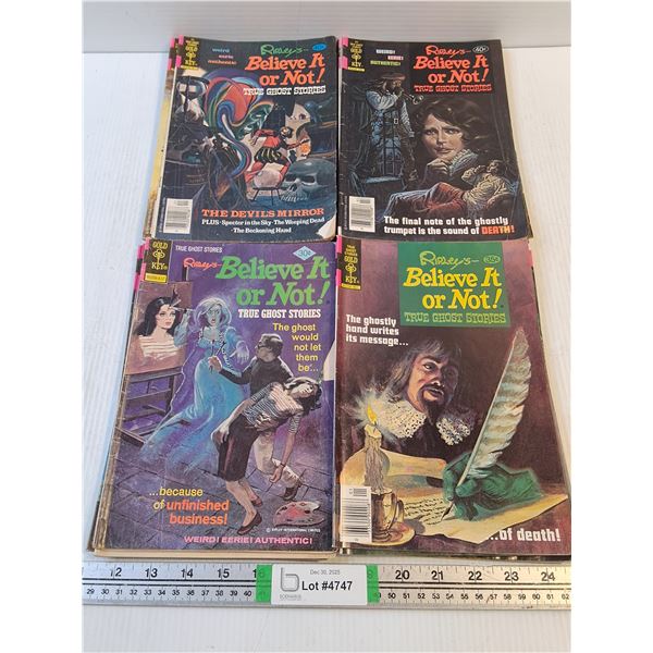 (19) Vintage Ripley Believe it or Not!! Comic Books