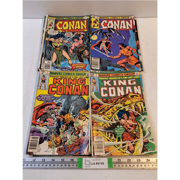 (22) Conan the Barbarian Comic Books