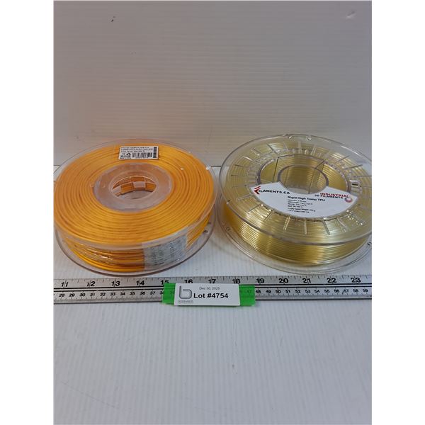 (2) 3D Printer Filament Reels