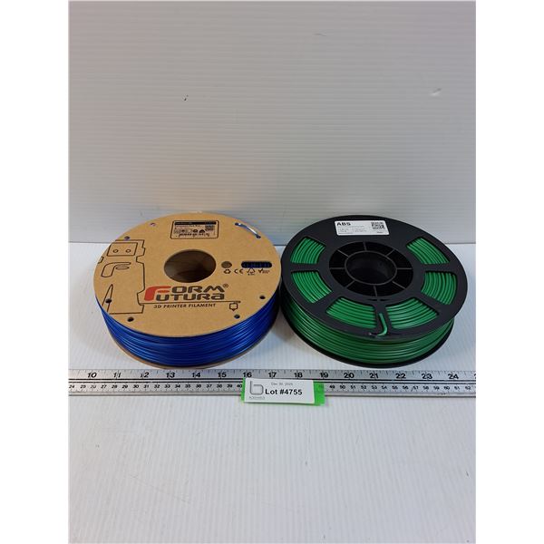 (2) 3D Printer Filament Reels