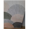 Image 2 : * Metal Framed Canvas "Seashells" Wall Art - 47" x 36" - CANNOT SHIP