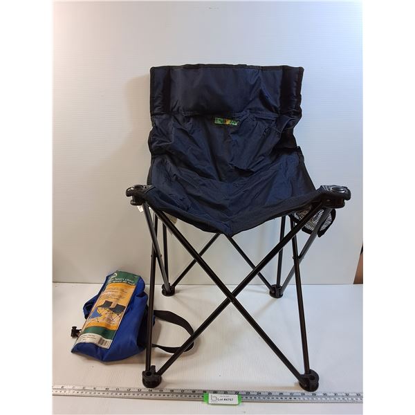 Excort Deluxe Sport Folding Chair w/Carrying Bag -PICK UP ONLY