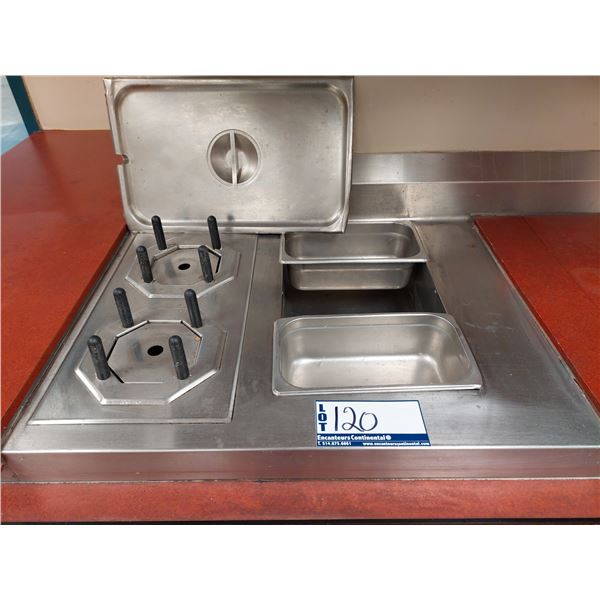 LOT DE 2 UNITÉS REPAS CHAUD LIBRE SERVICE. VOIR PHOTO