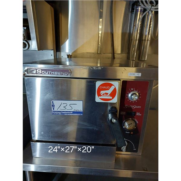CUISSEUR VAPEUR 24"X27"X20" SOUNTHBEND AU GAZ MODÈLE STRE-3D