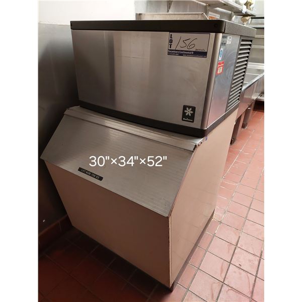 MACHINE À GLACE 30"X34"X52" MANITOWOC MODÈLE QT0284A