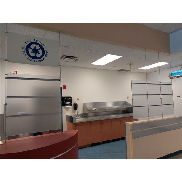 LOT DE SÉPARATEUR PLEXIGLASS GR.ASS.