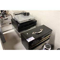 Tool Box & Stereo Equipment