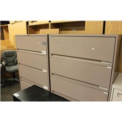 2 5 Drawer Lateral Files & 1 3 Drawer Lateral