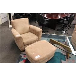 Natuzzi Microfibre 3 Piece Set With Recliner,