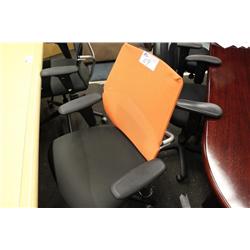 Meshback Ergonomic Task Chair/Orange